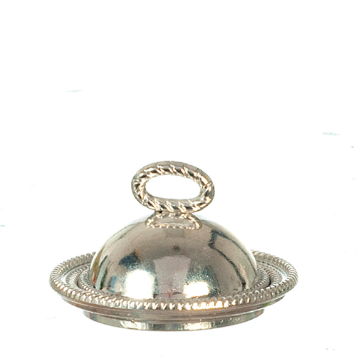 Covered Tray/Silver